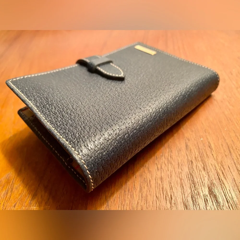 *Vintage* Burberrys®️of London Navy Address Book